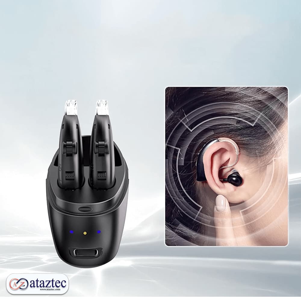سمعک هوشمند آیجویر GM360 | تک گوش و دو گوش با سه حالت کاهش نویز — تصویر ۳