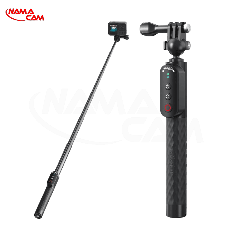 مونوپاد همراه با ریموت کنترل مخصوص گوپرو و اینستا360 AMagisn — تصویر ۲