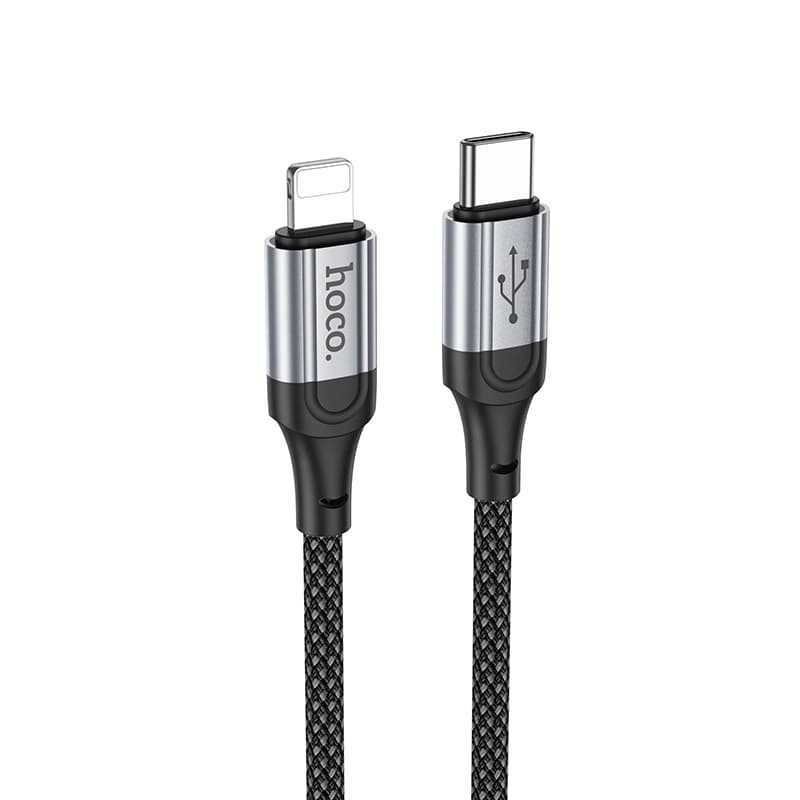 کابل شارژ 20 وات Lightning به USB-C هوکو مدل X102 طول1 متر
