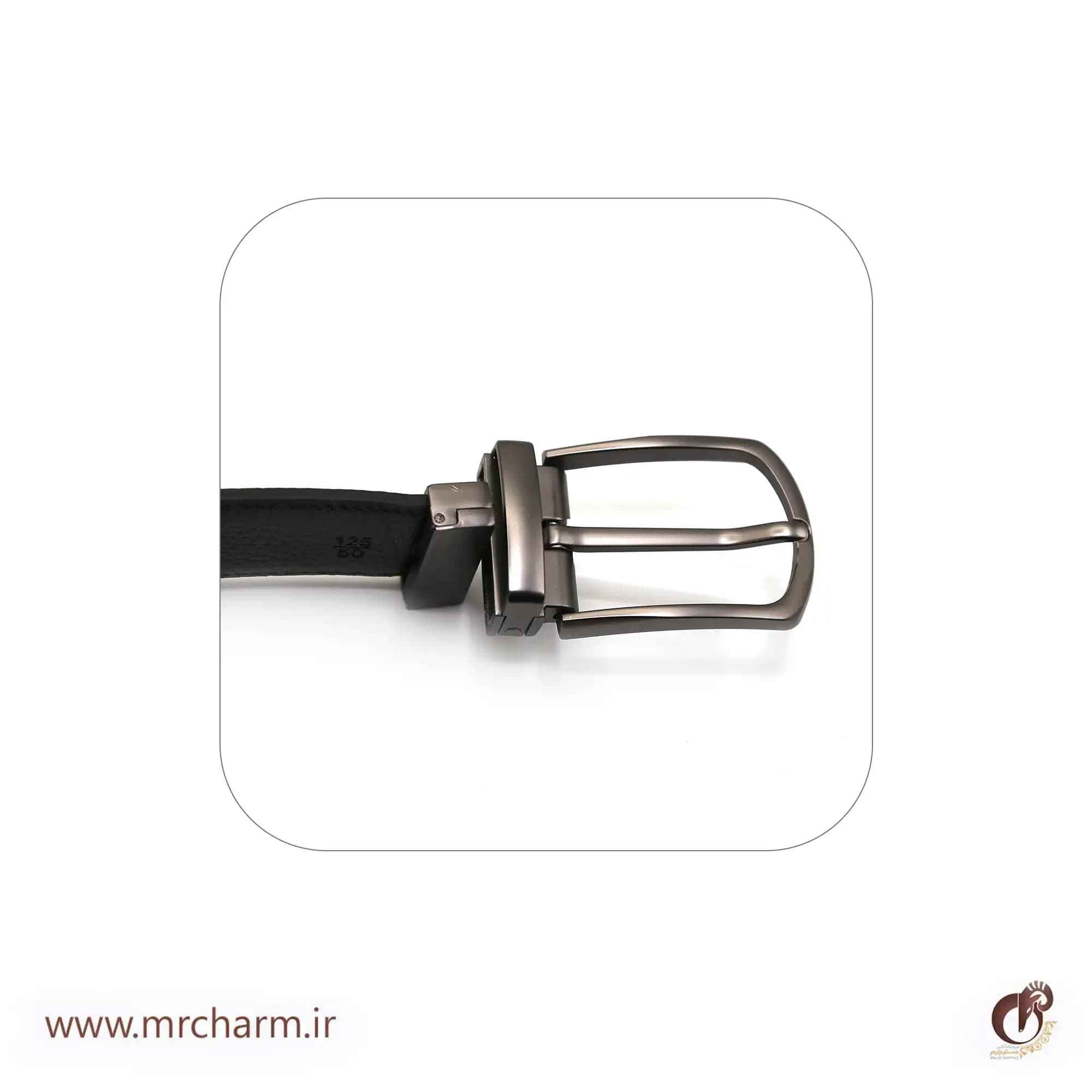 کمربند چرم قابلیت دورو mrc1517-10 — تصویر ۸