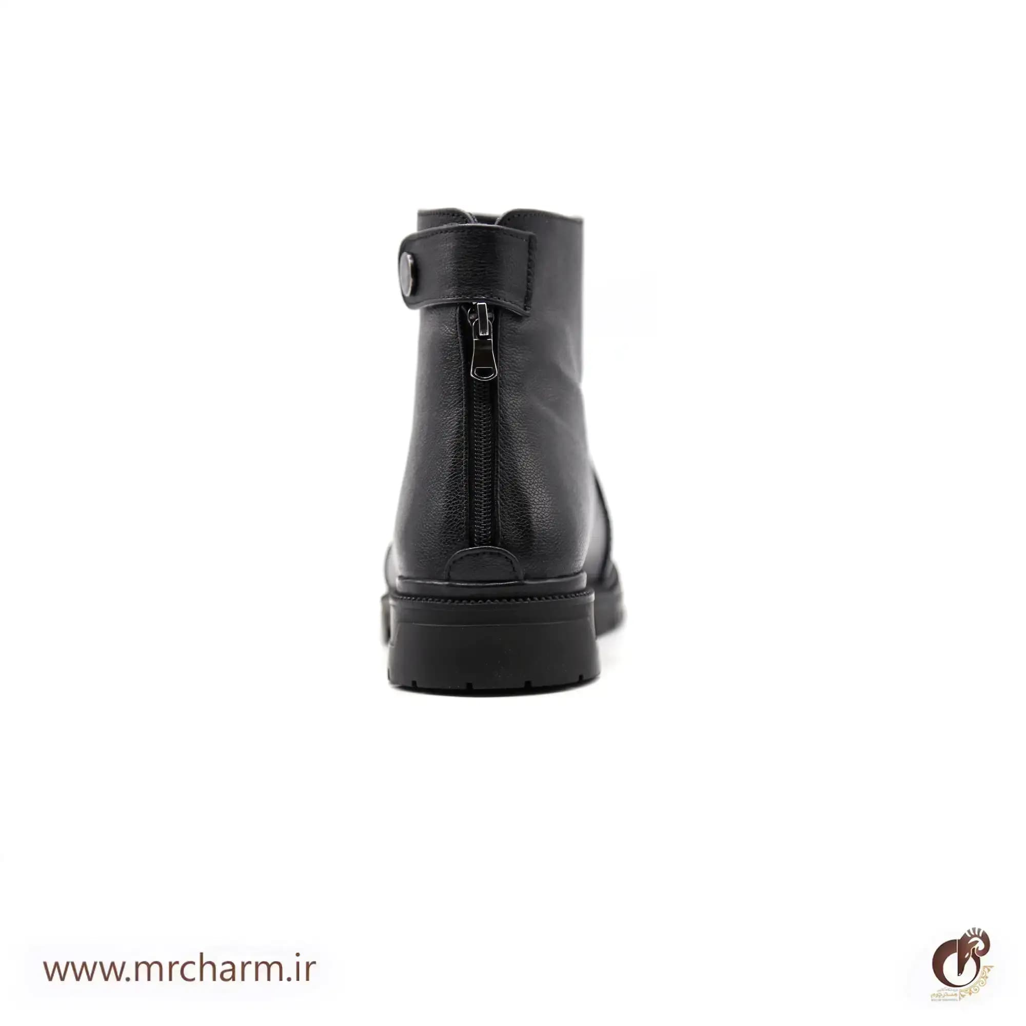 بوت چرم مردانه mrc1122-01 — تصویر ۸