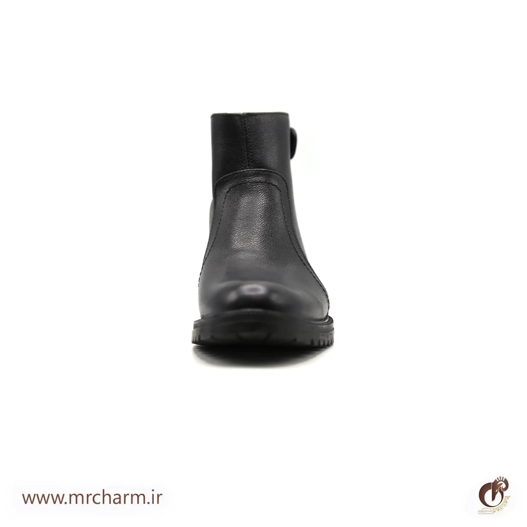 بوت چرم مردانه mrc1122-01 — تصویر ۹