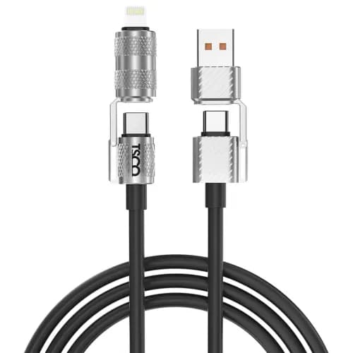 کابل تبدیل USB/USB-C به لایتنینگ/USB-C تسکو مدل GCA 240W طول 1.2 متر — تصویر ۷
