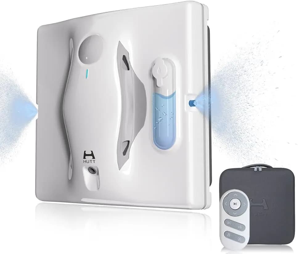 شیشه پاک کن رباتیک شیائومی مدل Xiaomi HUTT W8 Dual Water Spray Window Cleaning Robot — تصویر ۳