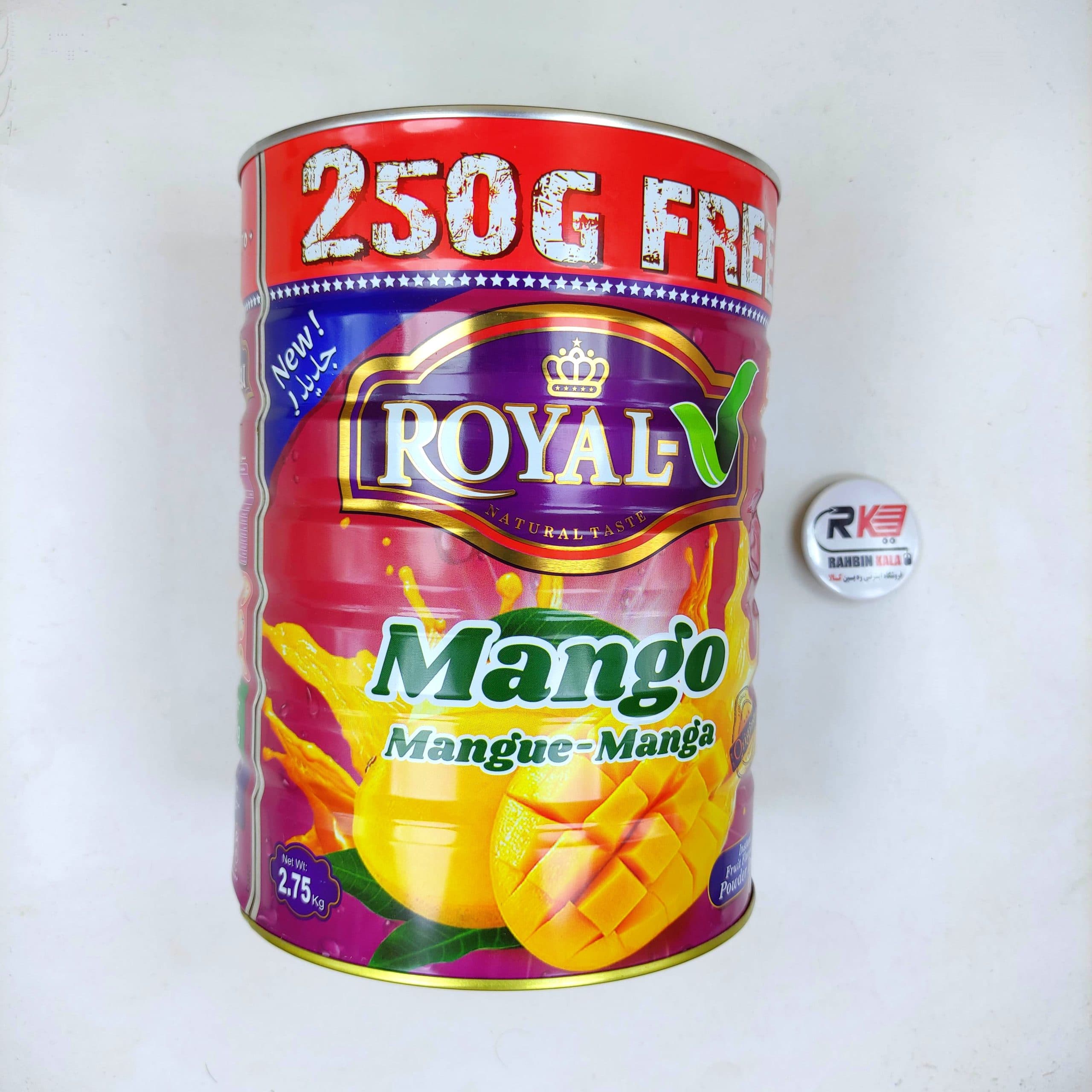 پودر شربت انبه رویال Royal قوطی2.750ک گرمی