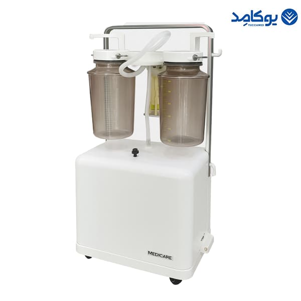 ساکشن جراحی دوشیشه مارک مداپ medap — تصویر ۲