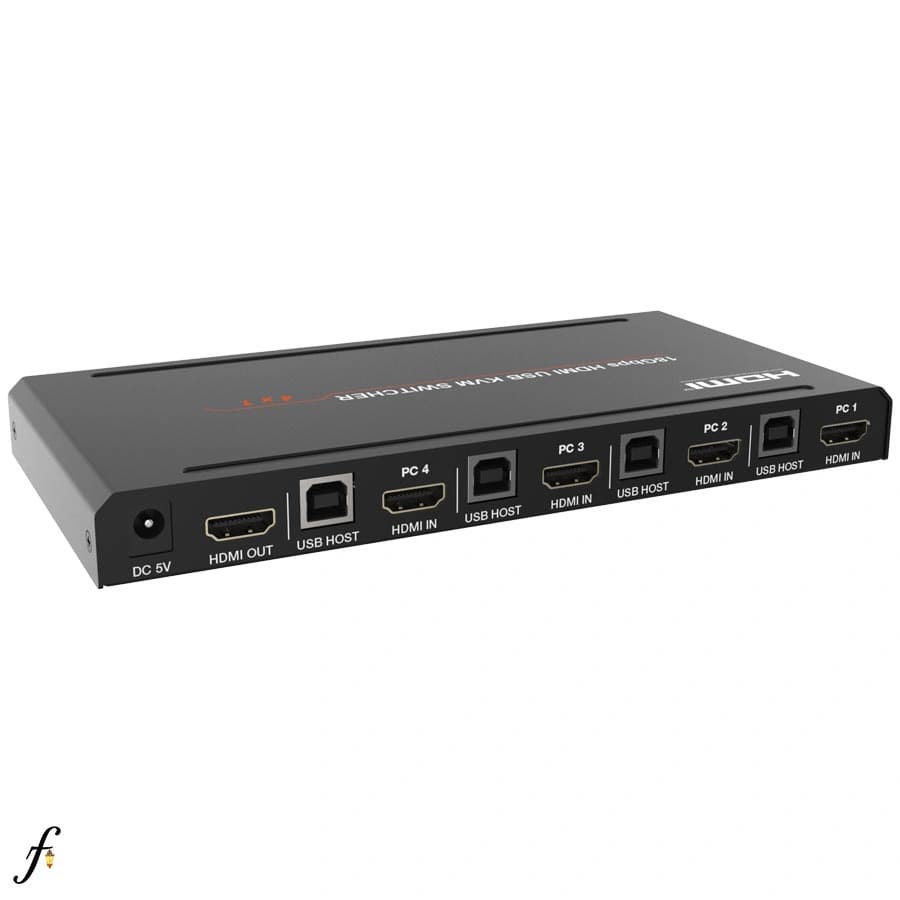 کی وی ام سوئیچ فرانت مدل FN-K241 با 4 پورت HDMI/USB — تصویر ۴