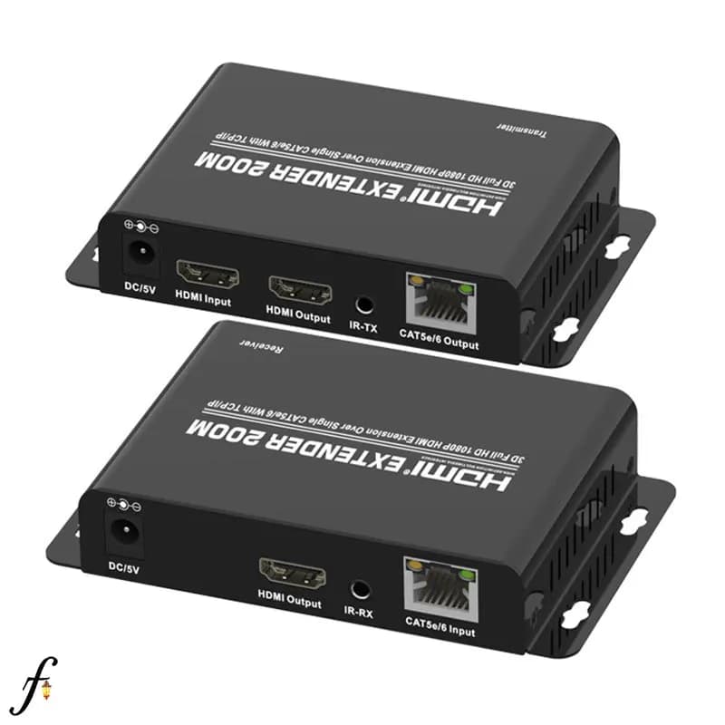 اکستندر HDMI تی سی تی مدل TC-HEX-200RP با طول 200 متر — تصویر ۳