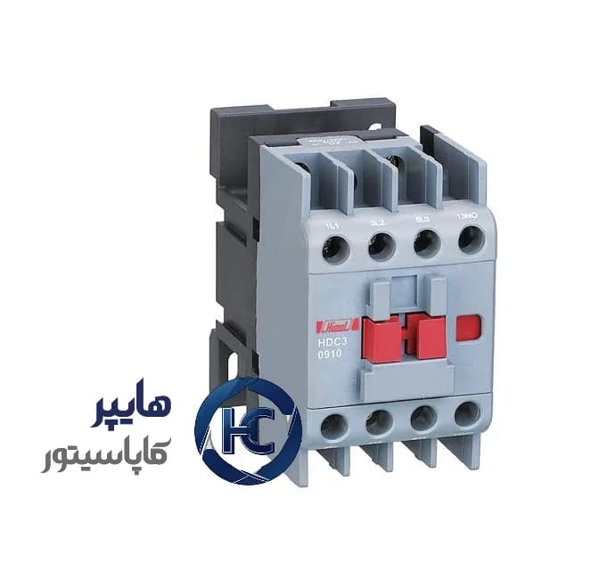 کنتاکتور 25 آمپر 11 کیلووات بوبین 220VAC برند هیمل HIMEL مدلHDC32511M7