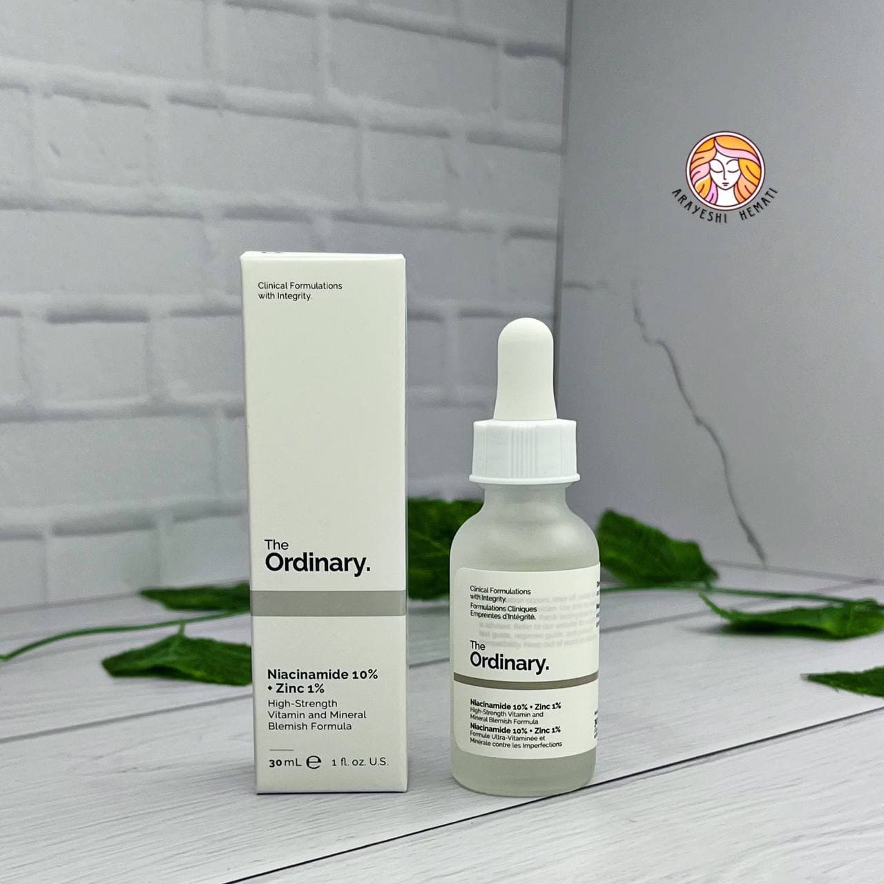 سرم نیاسینامید 10% و زینک 1% اوردینری Niacinamide 10% ordinary -کد9031