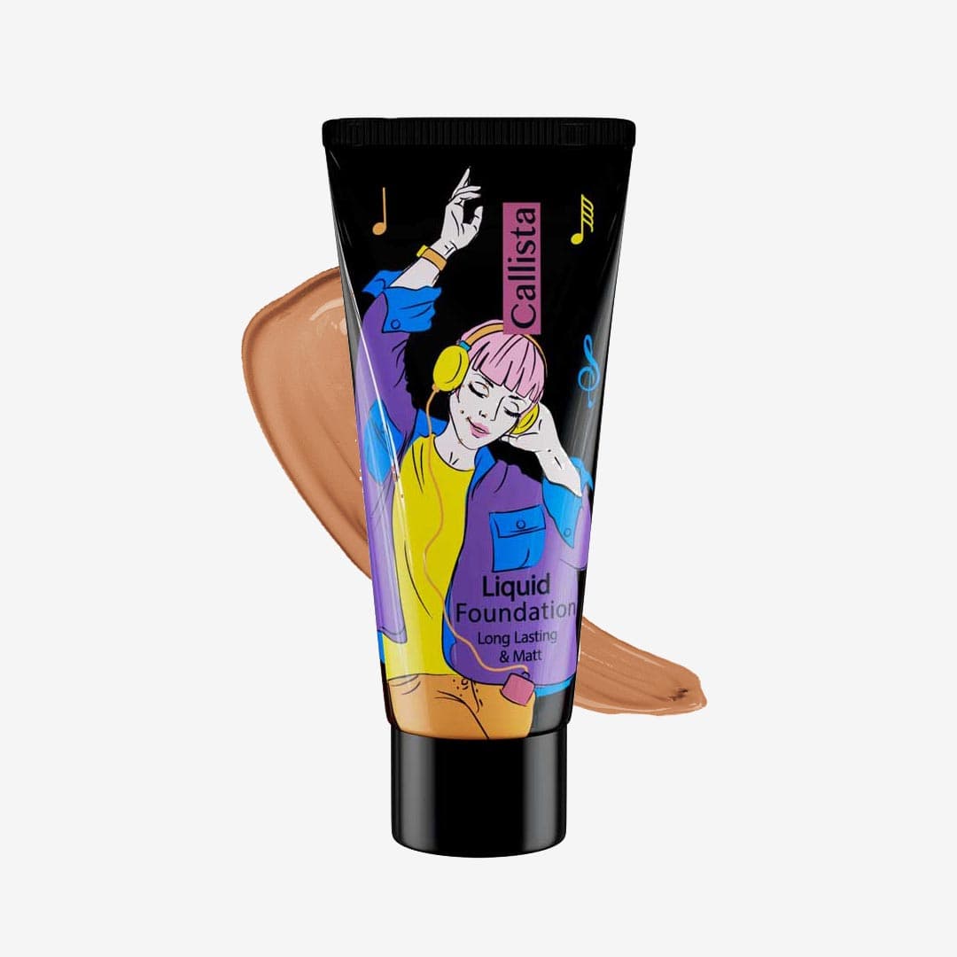 کرم پودر کالیستا لانگ لستینگ و مات Callista Long Lasting & Matt Liquid — تصویر ۶