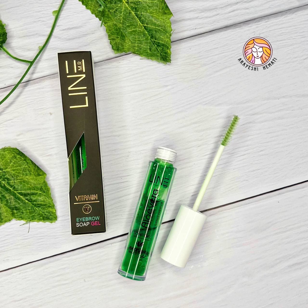 ژل صابون لیف ابرو لاین line — تصویر ۴