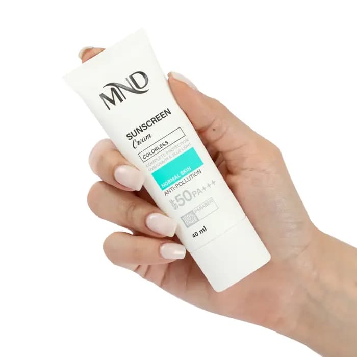 کرم ضد آفتاب با فاکتور حفاظتی 50 (SPF 50) مناسب پوست معمولی ام ان دی 40 میلیلیتر — تصویر ۳