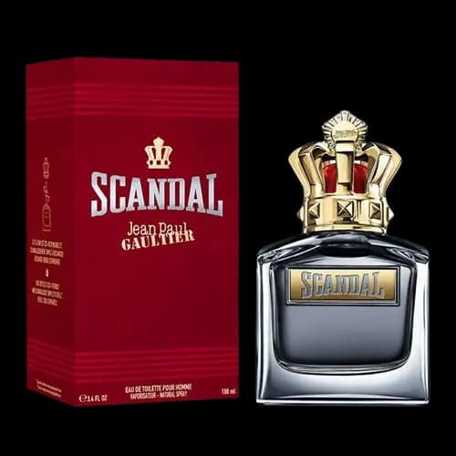 عطر و ادکلن اماراتی ژان پل گوتیه اسکندل پور هوم (اسکندل مردانه) هاردباکس ادو تویلت 100 میلی لیتر | Emarati Perfume Jean Paul Gaultier Scandal Pour Homme 100ml EDT