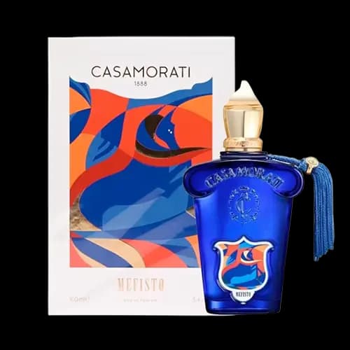 عطر و ادکلن اماراتی زرجوف (زرژوف) کازاموراتی مفیستو هاردباکس ادو پرفیوم 100 میلی لیتر | Emarati Perfume Xerjoff Casamorati Mefisto 100ml EDP