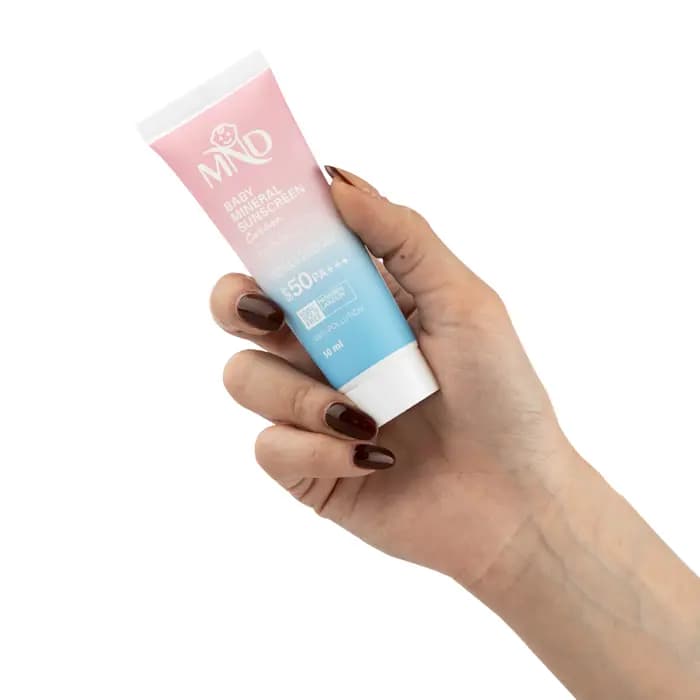 کرم ضد آفتاب فیزیکی کودک با فاکتور حفاظتی 50 (SPF 50) ام ان دی 50 میلیلیتر — تصویر ۲