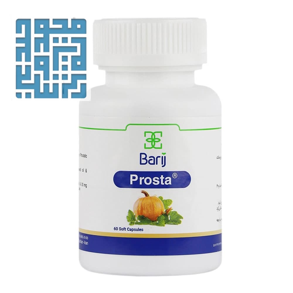 کپسول پروستا باریج اسانس 390 میلی گرم ۶۰ عددی