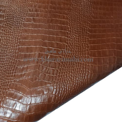 چرم طبیعی طرح دار کد 102