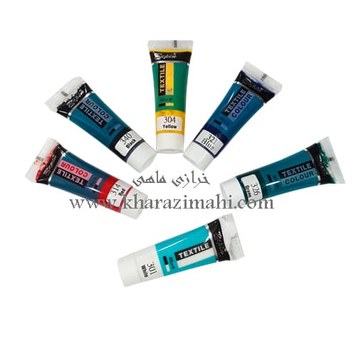 رنگ اکریلیک رپین حجم 40 میل پکیج 6 عددی