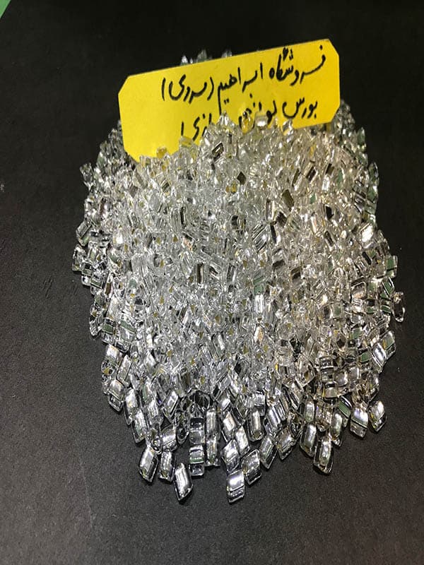 باگت مثلث ۵٫۵ نقره ای چک