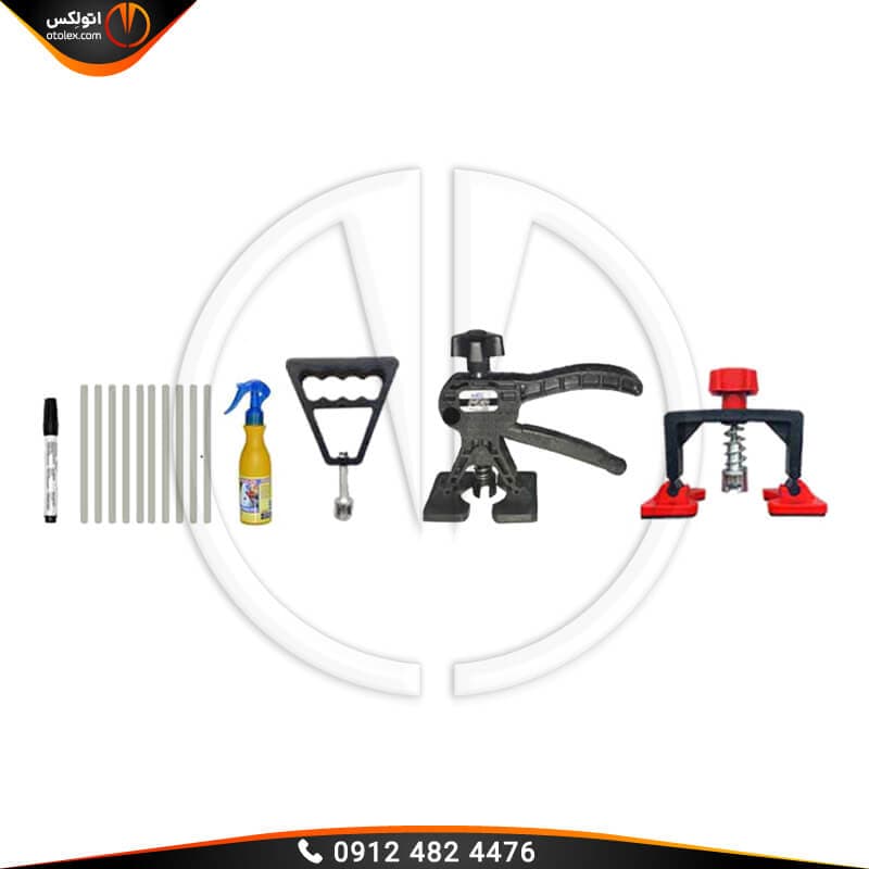 کیف ابزار صافکاری چسبی 140 پارچه استارکلیپس ترکیه (با فوم) — تصویر ۷