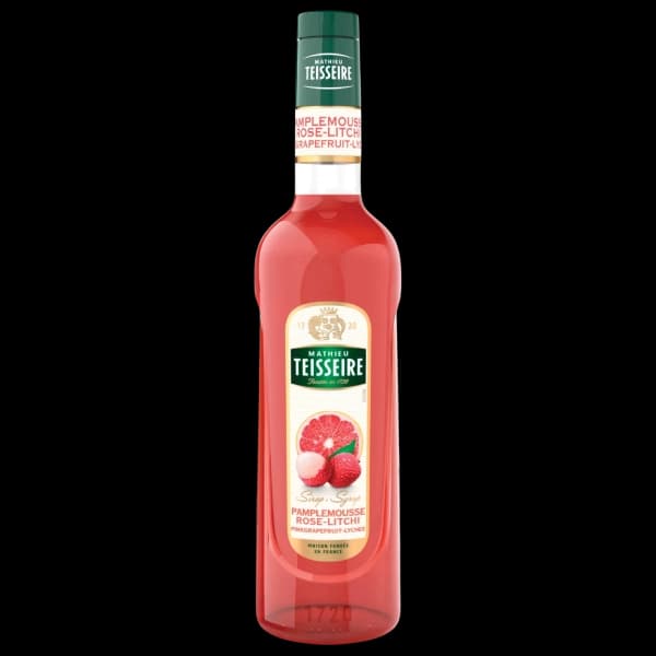 سیروپ تسیر لیچی رز Teisseire rose lychee syrup
