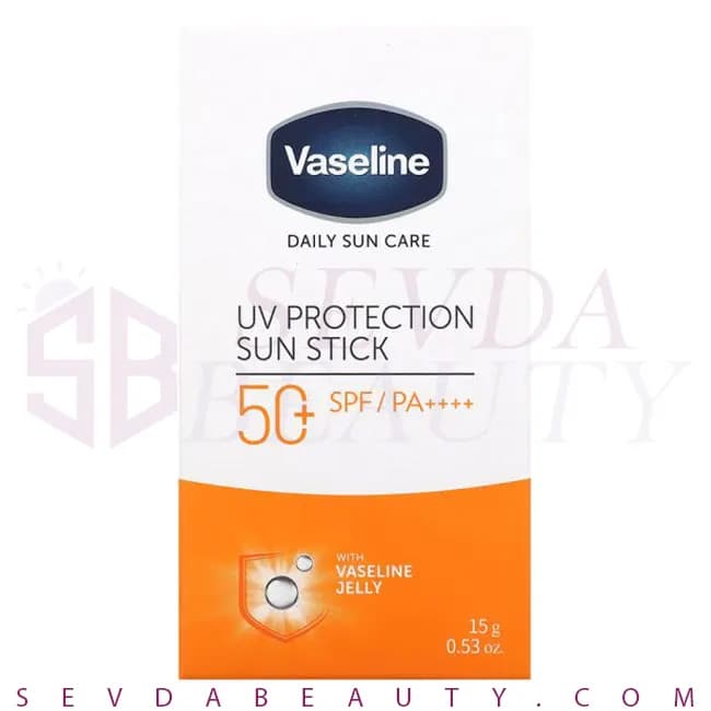 ضد آفتاب استیکی UV Protection با محافظت +SPF50 وازلین 15 گرم — تصویر ۲