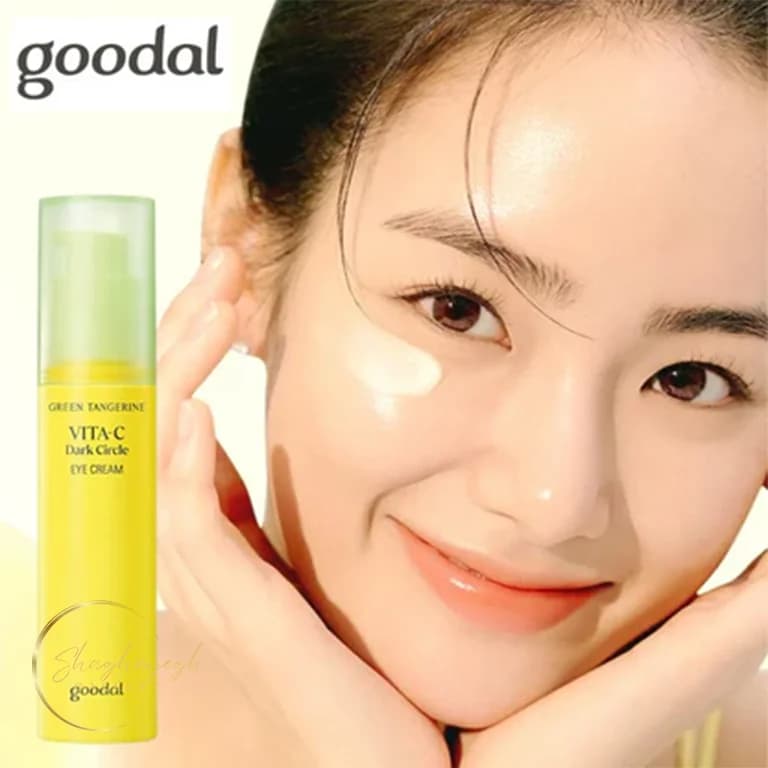 کرم دور چشم ضد تیرگی حاوی ویتامین سی و عصاره نارنگی سبز گودال Goodal Green Tangerine Vita C Dark Circle Eye Cream 30ml — تصویر ۲
