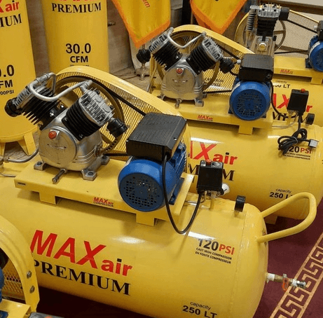 کمپرسور باد 250 لیتری مکس ایر – MAXAIR — تصویر ۲