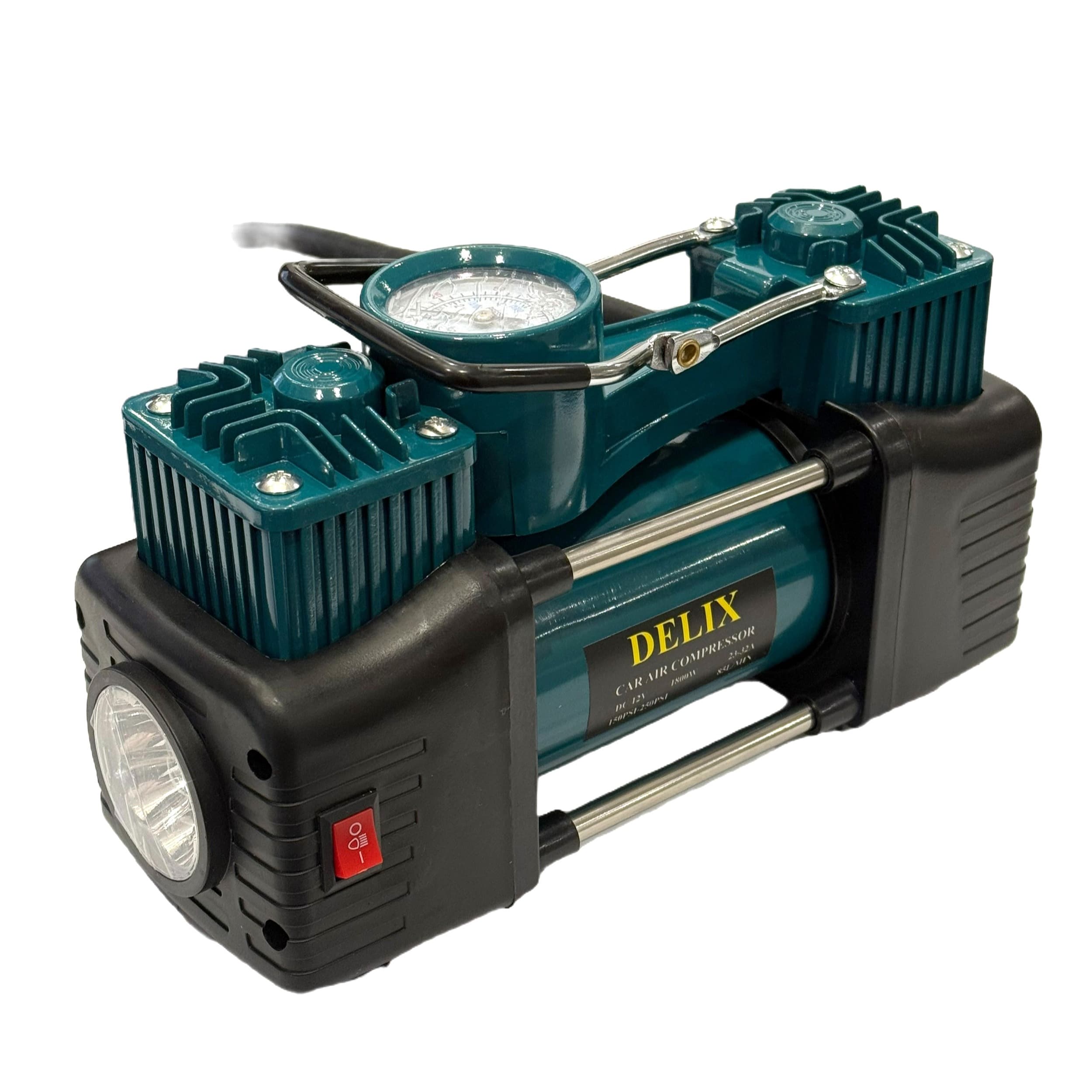 کمپرسور هوا 1800 وات دلیکس کد BS1800W مجموعه 15 عددی — تصویر ۴