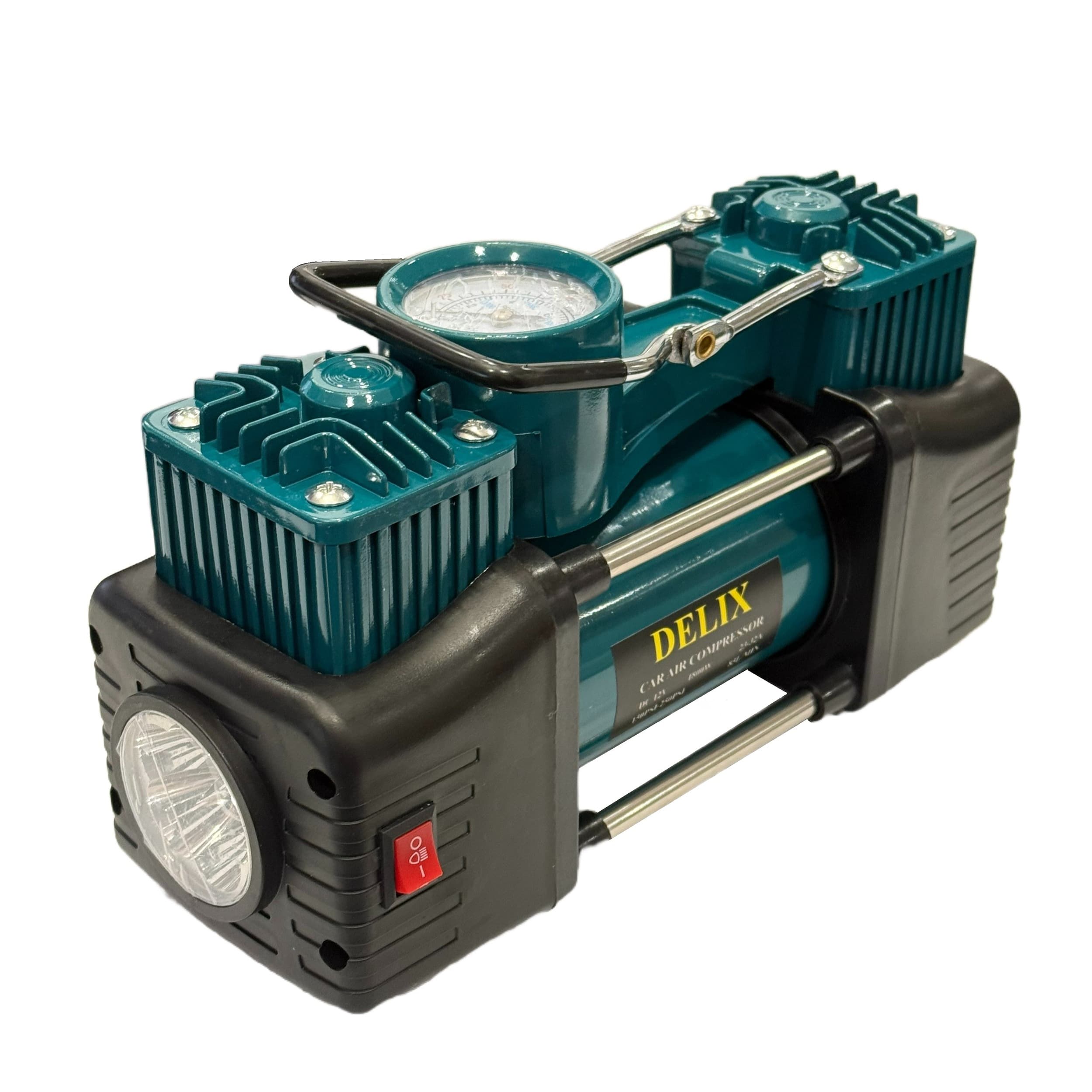 کمپرسور هوا 1800 وات دلیکس کد BS1800W مجموعه 15 عددی — تصویر ۲