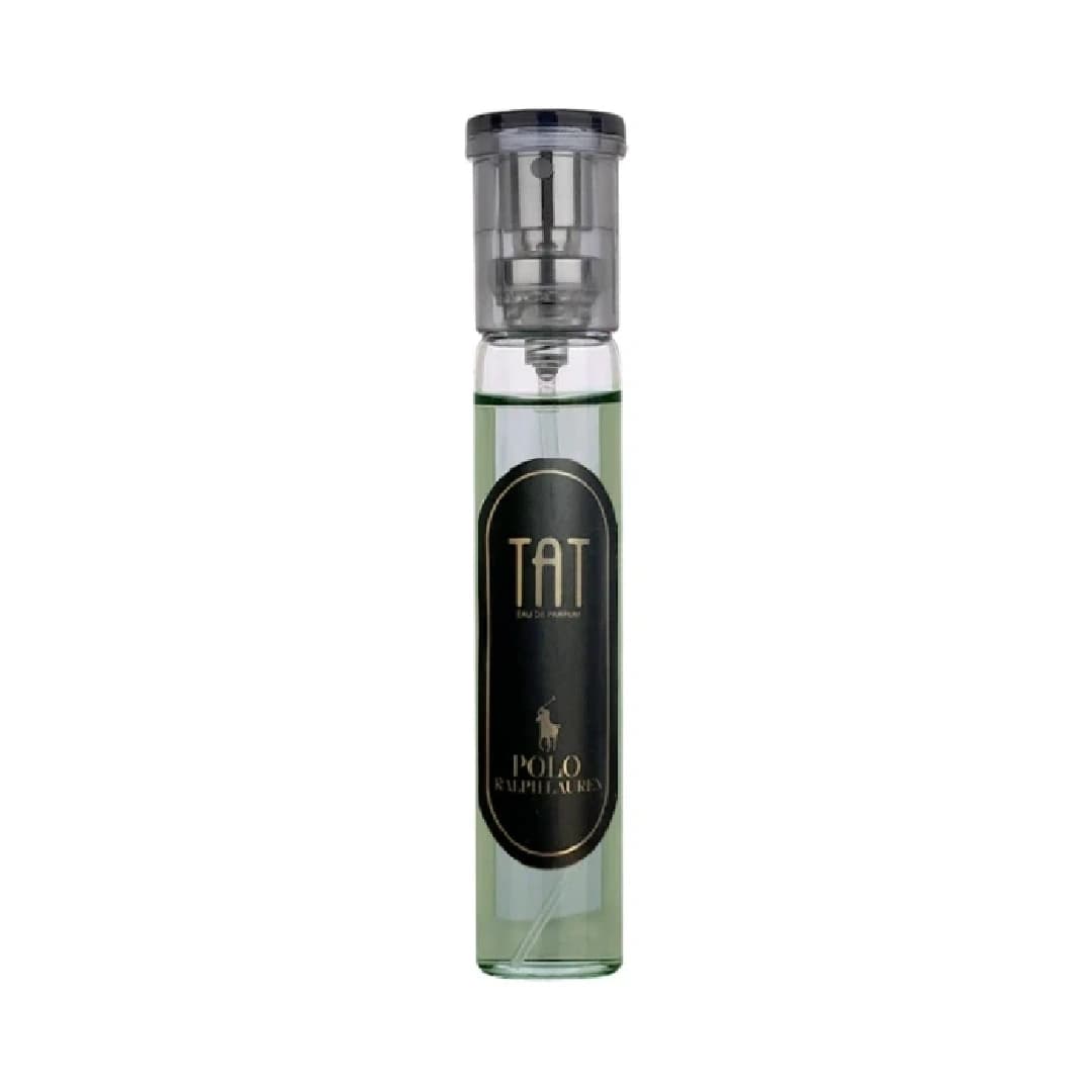 عطر جیبی مردانه تات مدل پولو بلک رالف لورن رایحه معتدل حجم 25 میلی لیتر/Tat Men’s Pocket Perfume Ralph Lauren Polo Black 25 ml — تصویر ۲