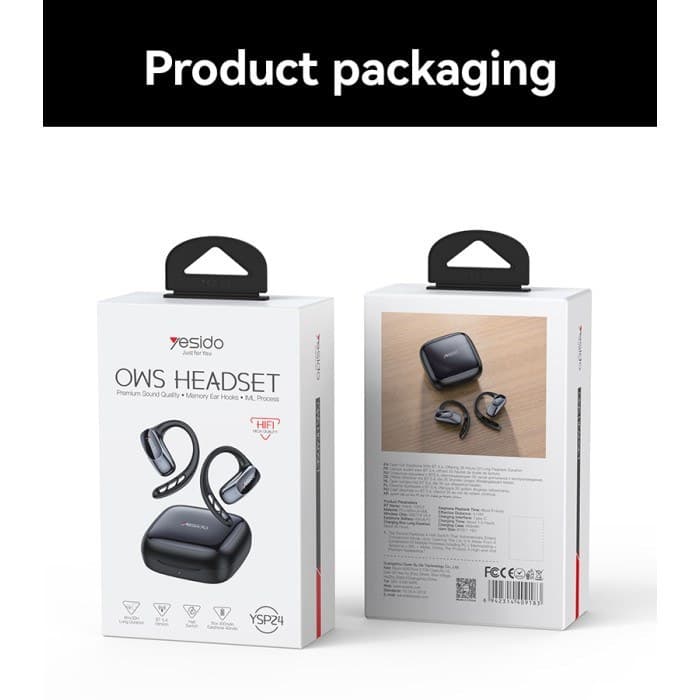 هدست OWS یسیدو Yesido مدل YSP24 القایی OWS headset — تصویر ۲