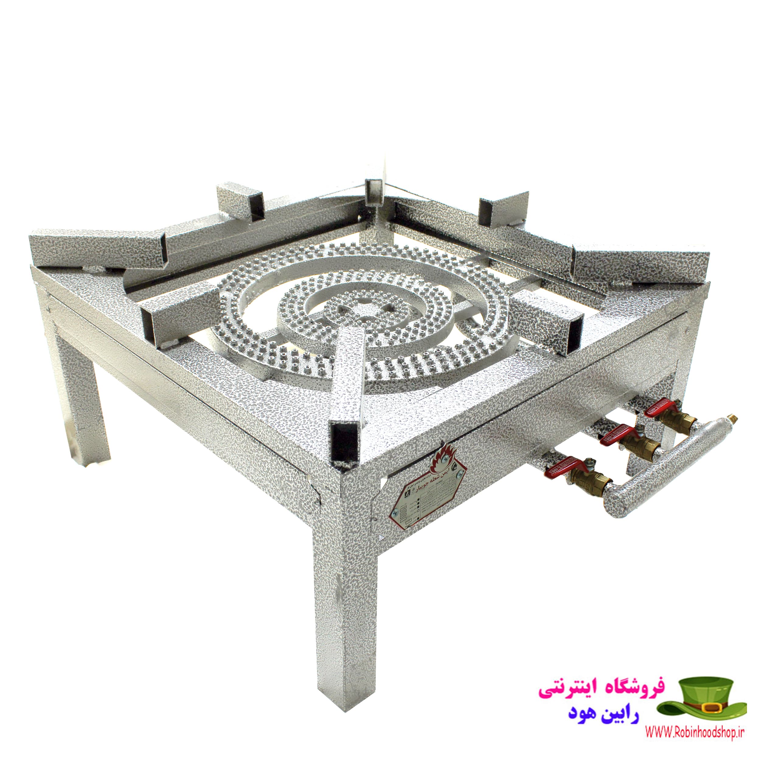 سه شعله بزرگ سایز 70 *70 ایمن شعله