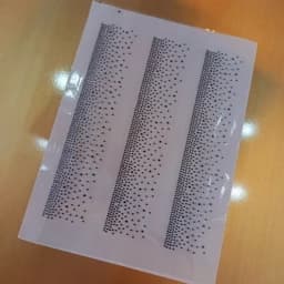 نگین حرارتی طرح پخش یک طرفه رنگ مشکی . چادر . نگین چادر . مانتو . نگین چسبی . جوراب — تصویر ۳