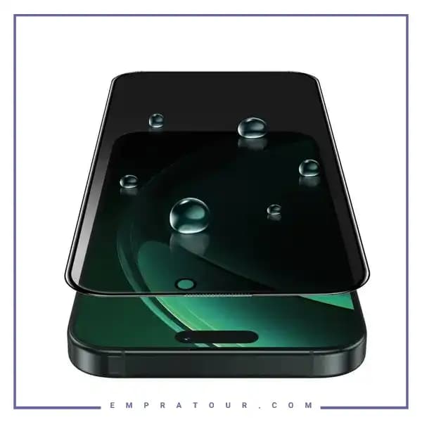گلس حریم شخصی تمام صفحه گرین لاین آیفون GNDPTPV16P — تصویر ۲