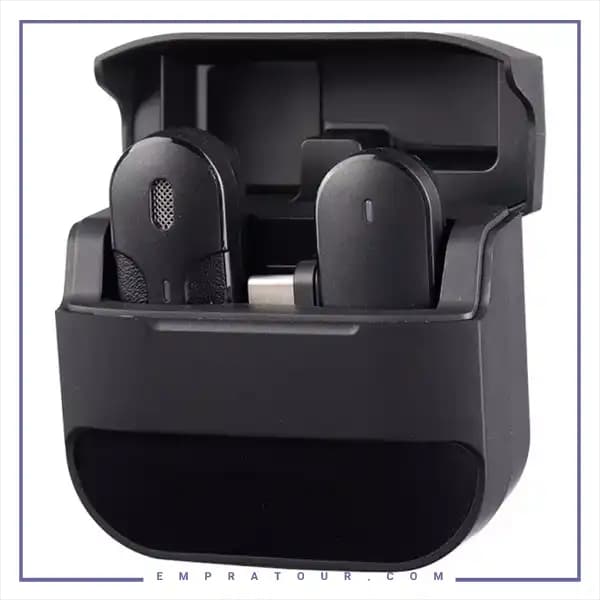 میکروفون یقه ای با رابط تایپ سی کوتسی 74008 — تصویر ۹