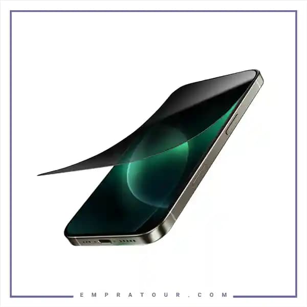 گلس حریم شخصی آیفون 16 و 15 گرین لاین iPhone 16/15 — تصویر ۴