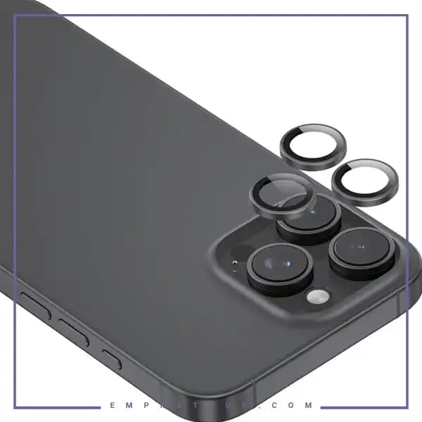 محافظ لنز فلزی دوربین گرین لاین iPhone 16 Pro / 16 Pro Max — تصویر ۲