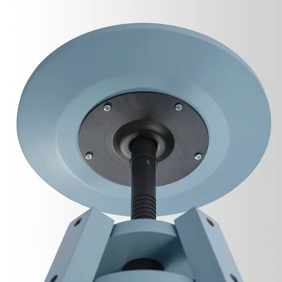 صندلی بار ایکیا مدل DALFRED / خاکستری- آبی/ ارتفاع قابل تنظیم 63–74 سانتیمتر — تصویر ۶