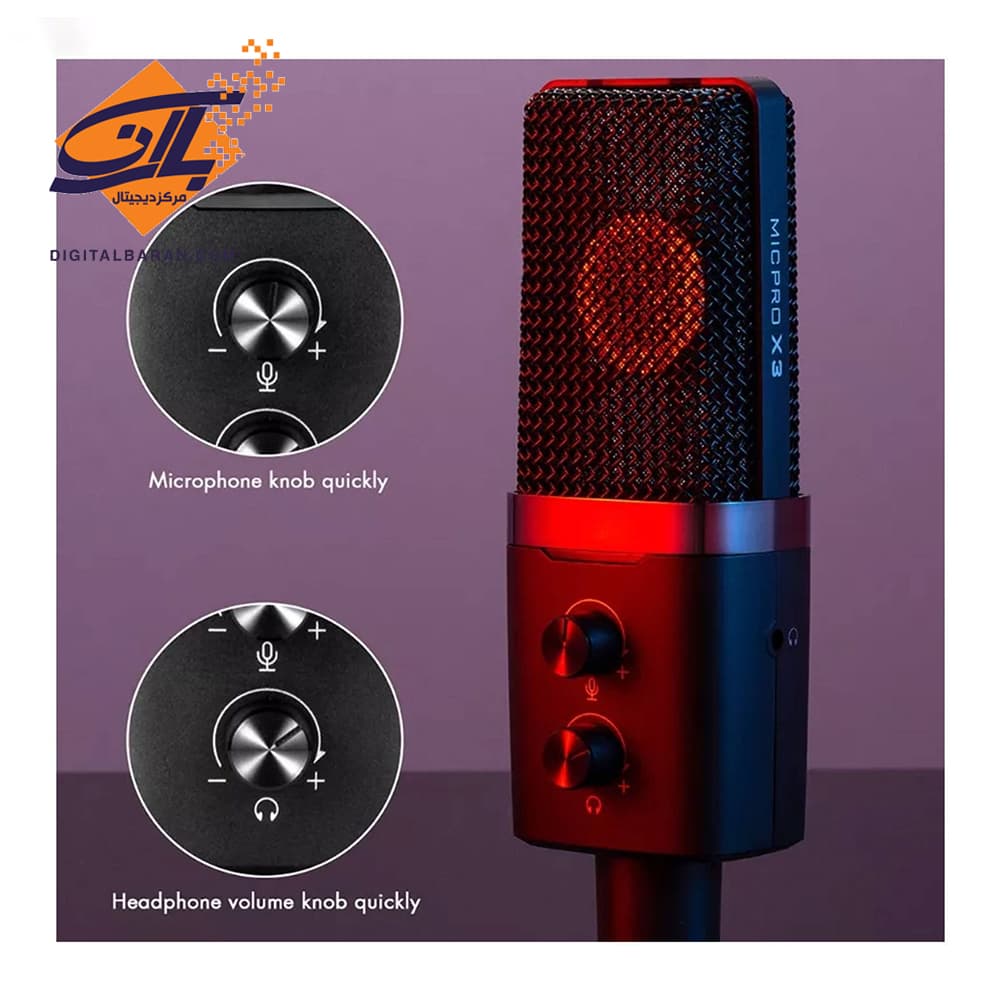 میکروفون کاندنسر یانمای مدل MICPRO X3 — تصویر ۱۱