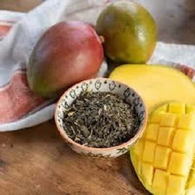 چای انبه سبز 100گرم (بدون افزودنی و مواد مصنوعی)
