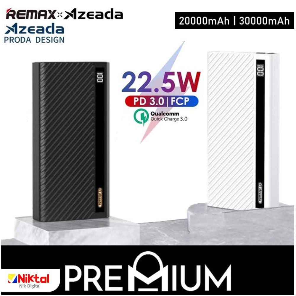 پاور بانک 30000mAh ریمکس مدل PD-P73 — تصویر ۴