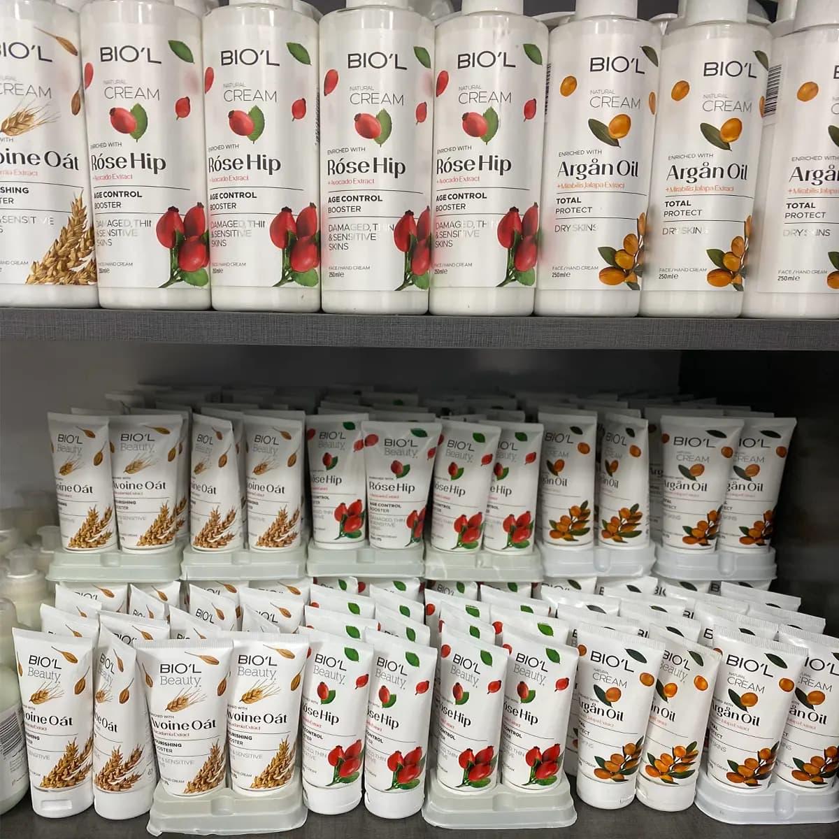 کرم تیوپی بیول BIOL مغذی جو دوسر و آرگان و لاله عباسی 60 میل — تصویر ۴
