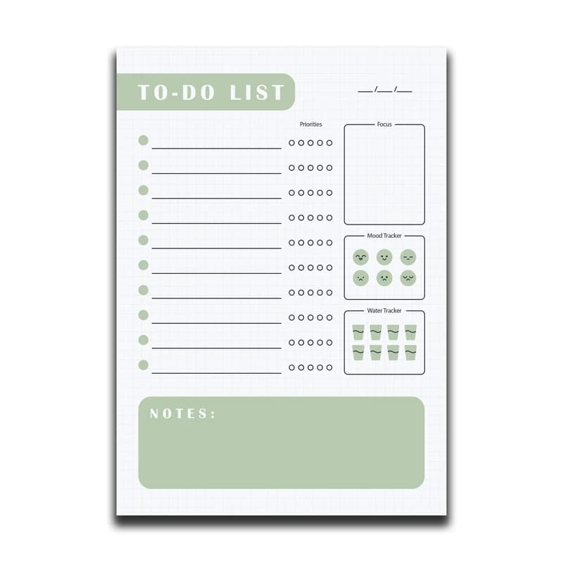 کاغذ یادداشت مدل to do list کد k21816