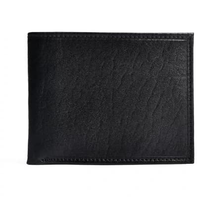 کیف پول جیبی طرح روزبه چرم مشکی کدK21732 (کپی)