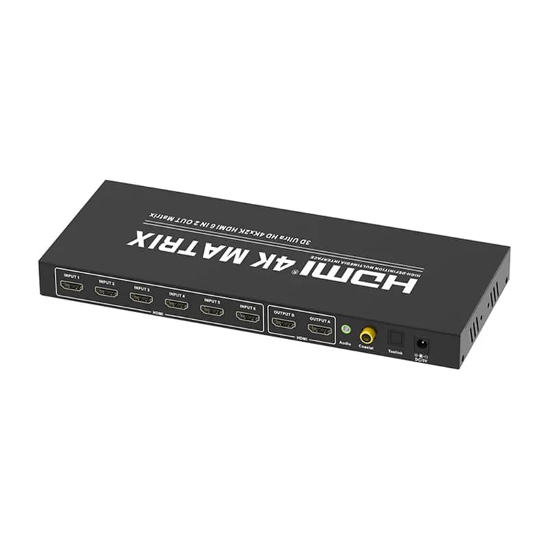 سوئیچ ماتریکس 6 در 2 HDMI برند تی سی تراست مدل TC-HMX-62 — تصویر ۵