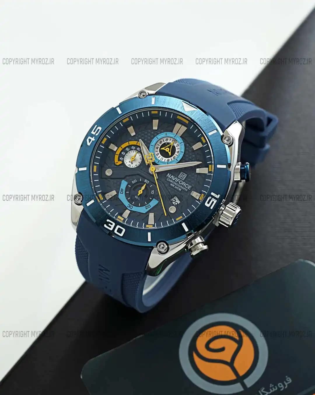 ساعت مچی مردانه نیوی فورس NAVIFORCE مدل Nf8038 کد 2344 — تصویر ۳