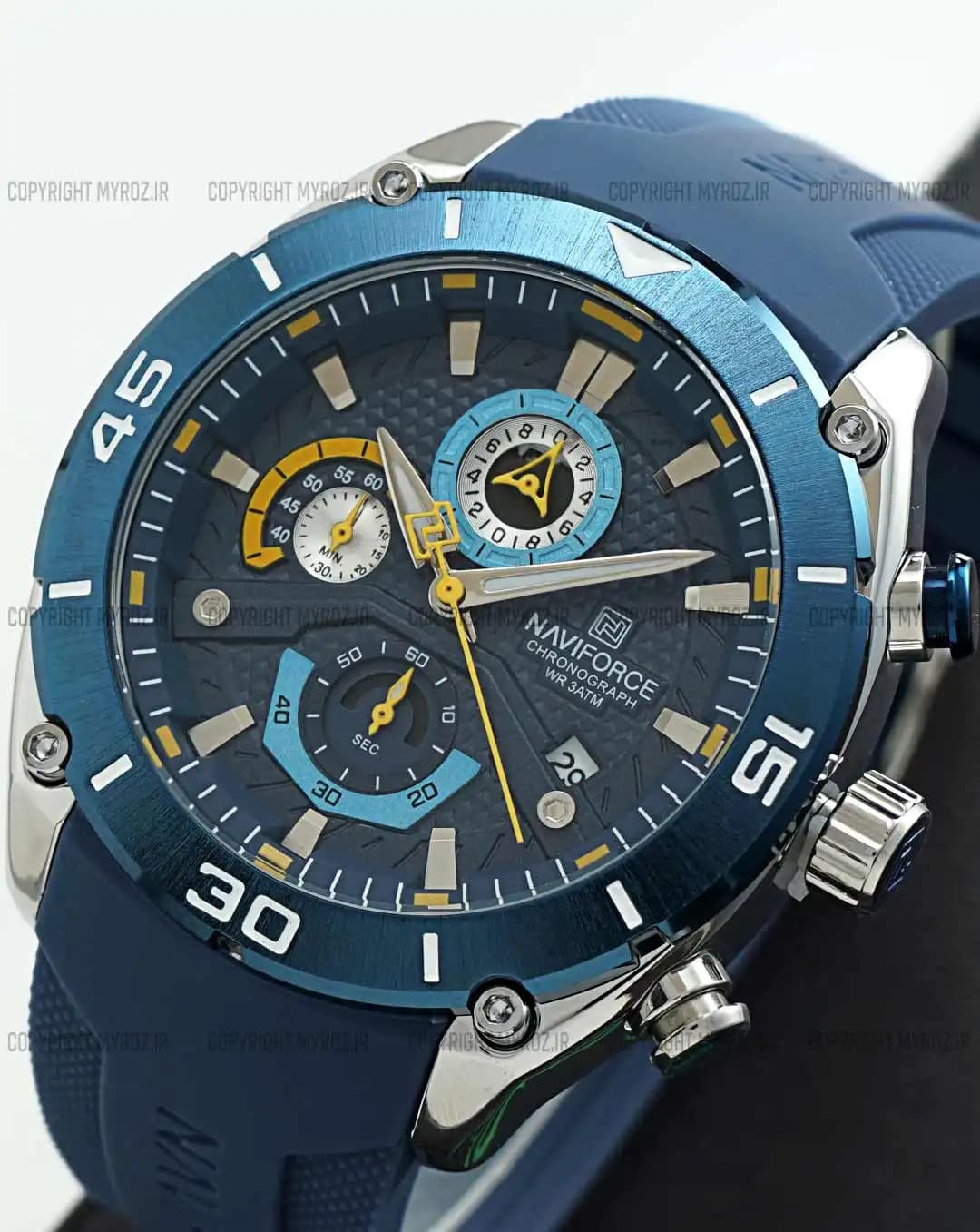 ساعت مچی مردانه نیوی فورس NAVIFORCE مدل Nf8038 کد 2344 — تصویر ۵