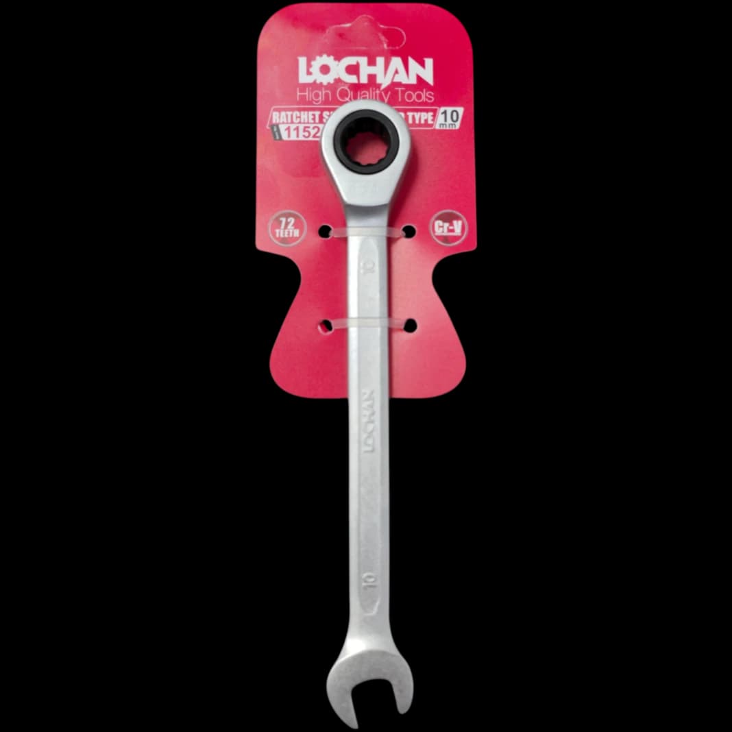 آچار یکسر رینگ جغجغه ای 17 میلیمتر 1159 LOCHAN — تصویر ۳